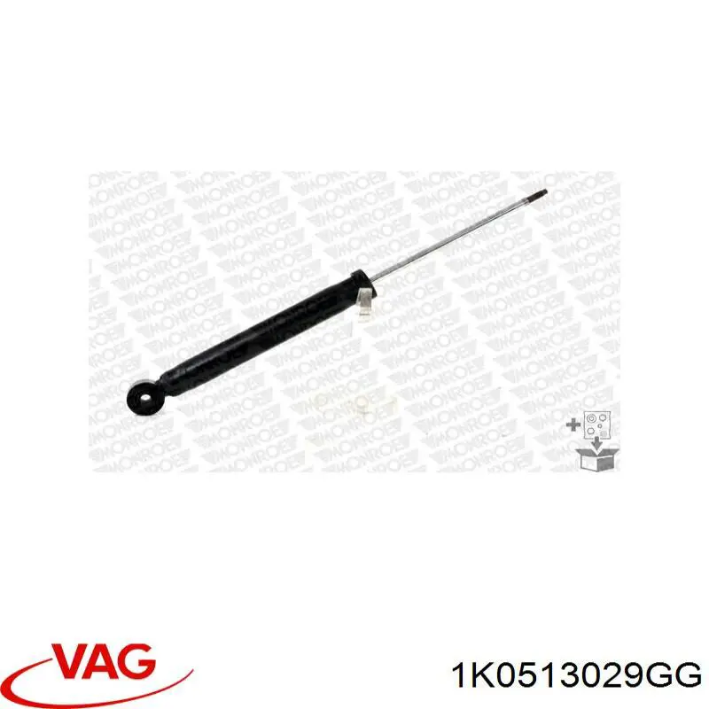 Купити 1K0513029GG VAG Стійка амортизатора задня