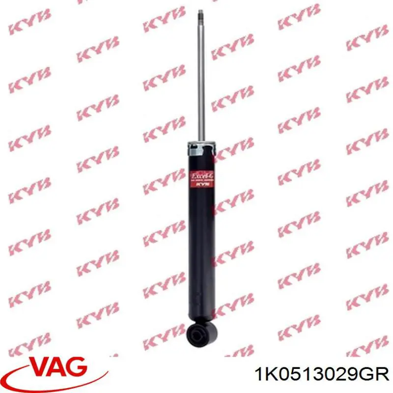 Купити 1K0513029GR VAG Стійка амортизатора задня