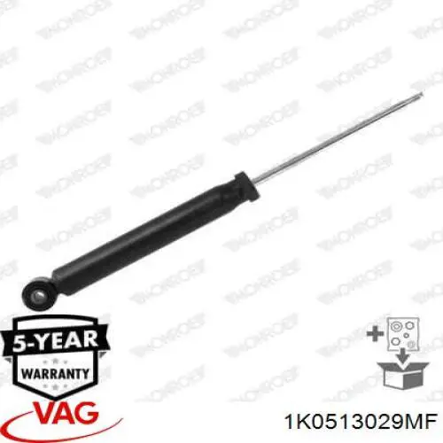 Амортизатор задній VAG 1K0513029MF ціна, від 19.00 USD