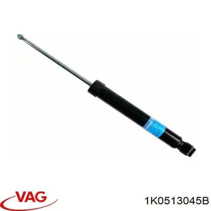 1K0513045B VAG Амортизатор задній, лівий