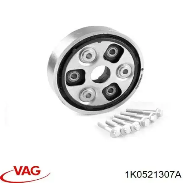 Купити 1K0521307A VAG Муфта кардана еластична, задня