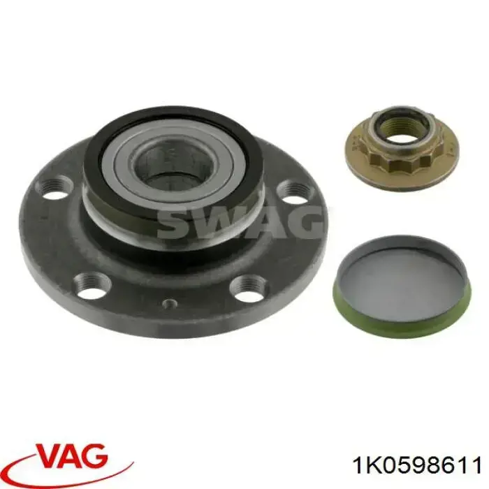 Маточина заднього колеса VAG 1K0598611