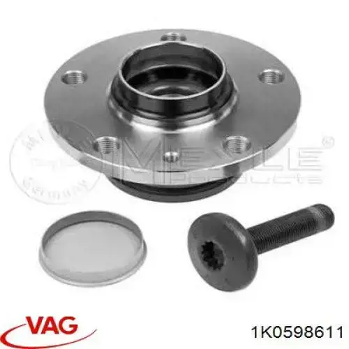 Маточини задніх коліс VAG 1K0598611 ціна, від 25.31 USD