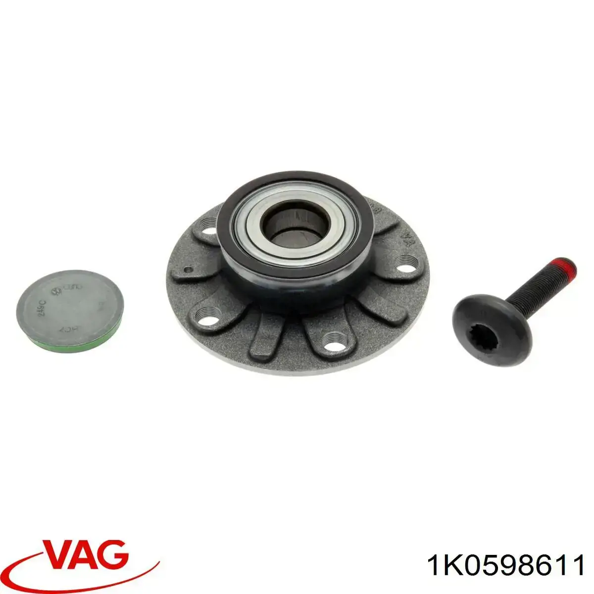 Задня маточина 1K0598611 VAG