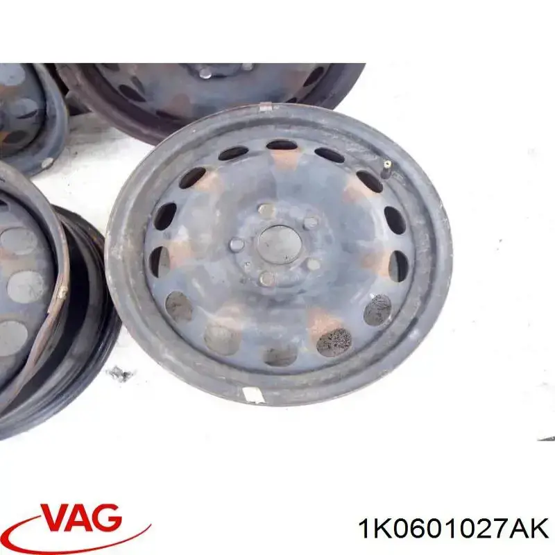 Диски колісні (штамповані) VAG 1K0601027AK ціна, від 31.66 USD