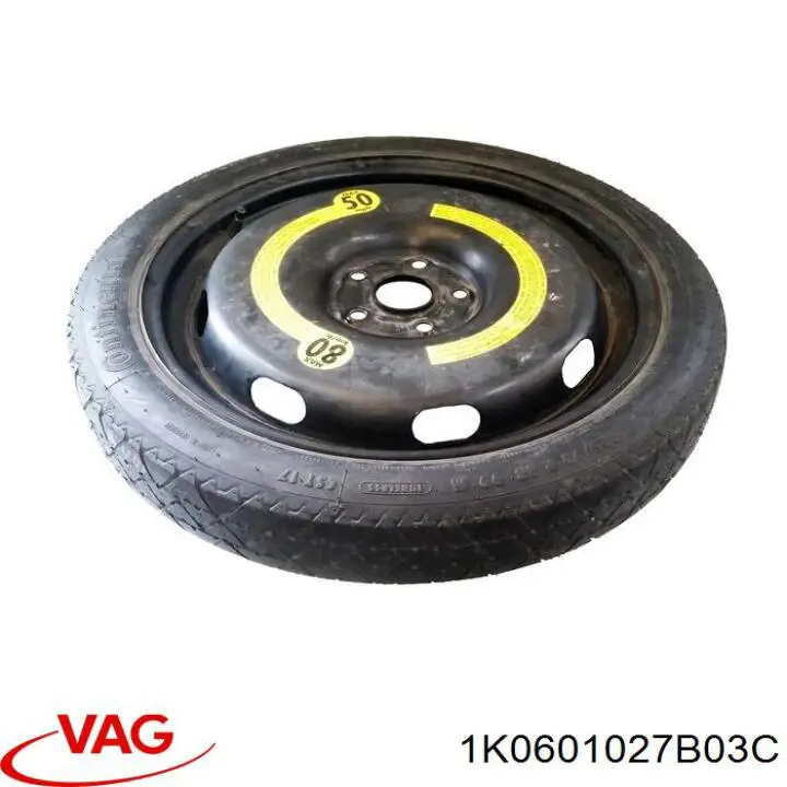 1K0601027AP03C VAG Диски колісні литі (легкосплавні, титанові)