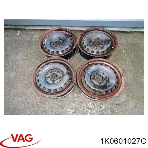 1K0601027C03C VAG диск колісний стальний (штампований)