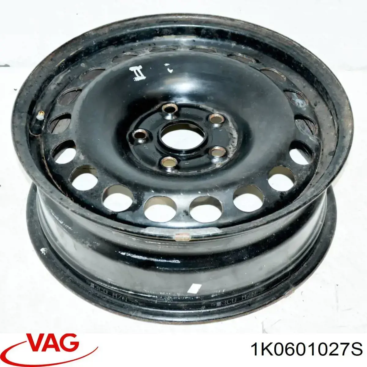 1K0601027S VAG Диски колісні (штамповані)