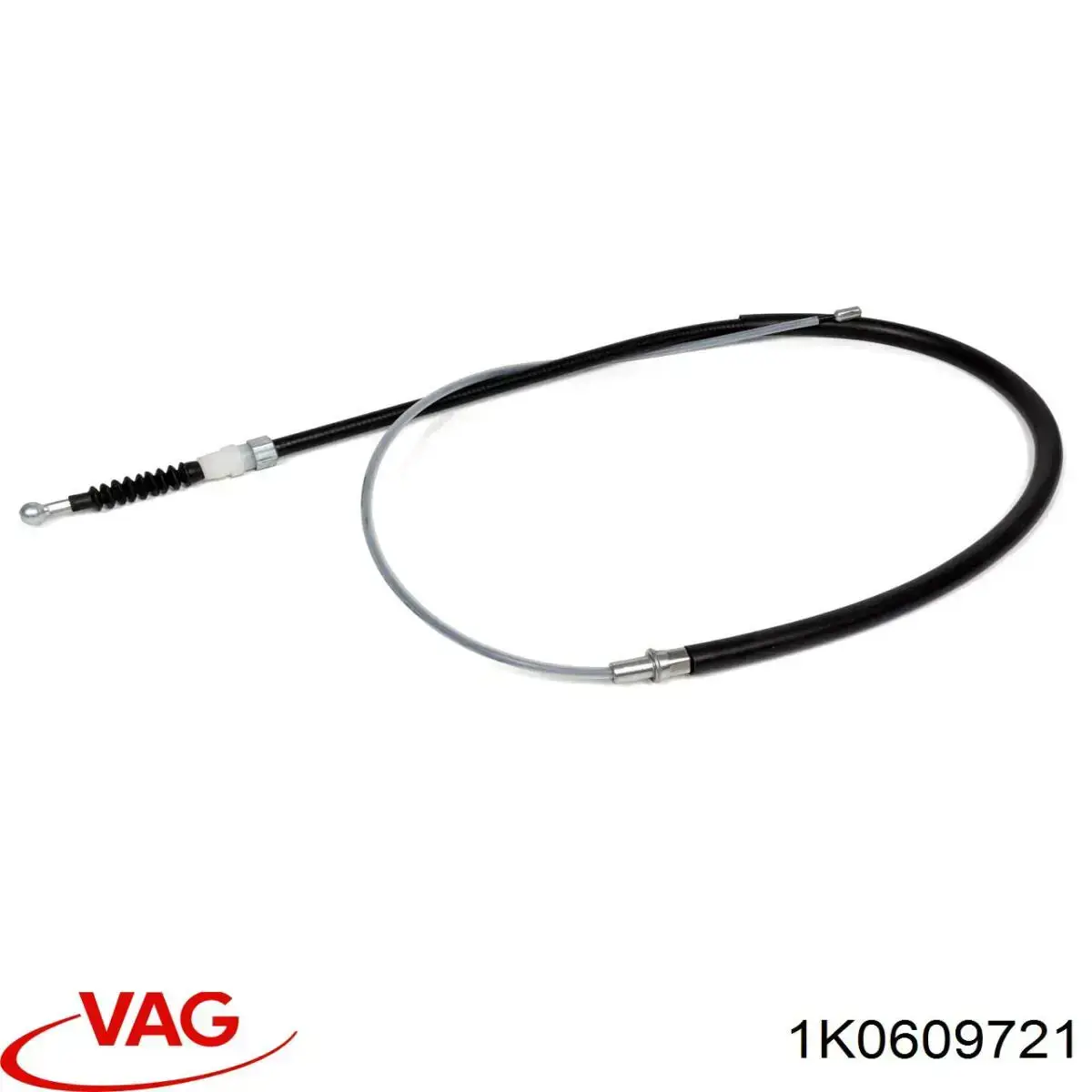 Трос ручного гальма задній, правий/лівий VAG 1K0609721 ціна, від 12.20 USD