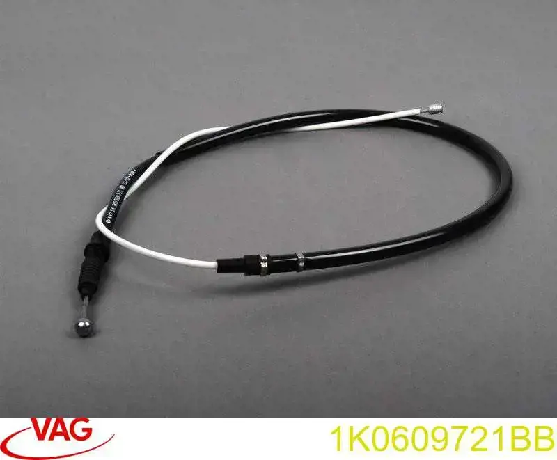 Трос ручного гальма задній, правий/лівий VAG 1K0609721BB ціна, від 9.96 USD