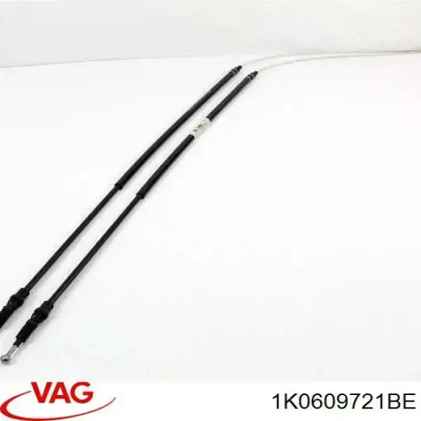 Трос ручного гальма задній, правий/лівий VAG 1K0609721BE ціна, від 7.40 USD
