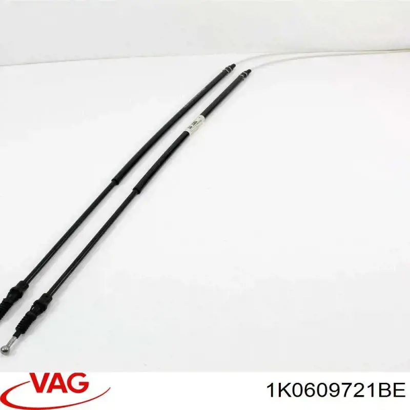 Трос ручного гальма задній, правий/лівий 1K0609721BE VAG