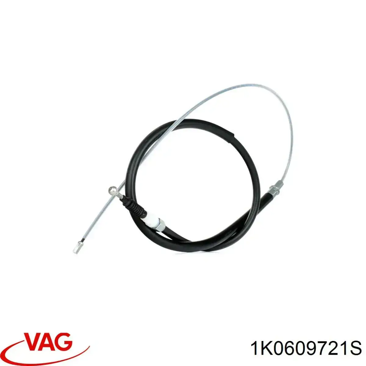 Трос ручного гальма задній, правий/лівий VAG 1K0609721S ціна, від 11.65 USD