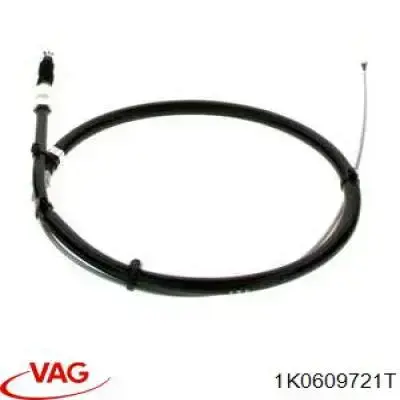 Трос ручного гальма задній, правий/лівий VAG 1K0609721T ціна, від 7.73 USD