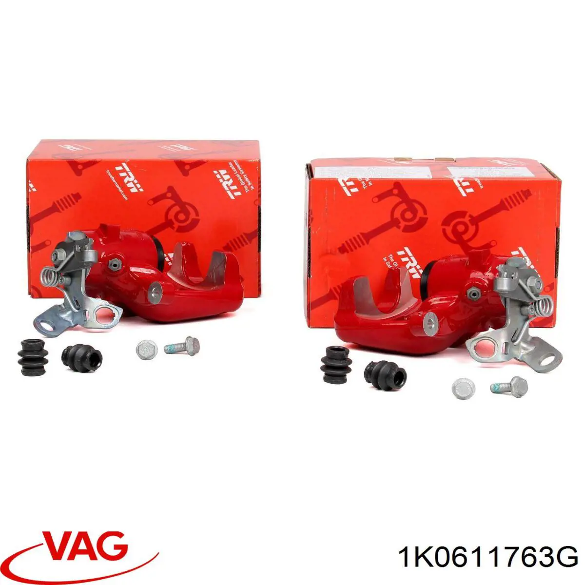 Шланг гальмівний задній, лівий VAG 1K0611763G ціна, від 12.18 USD