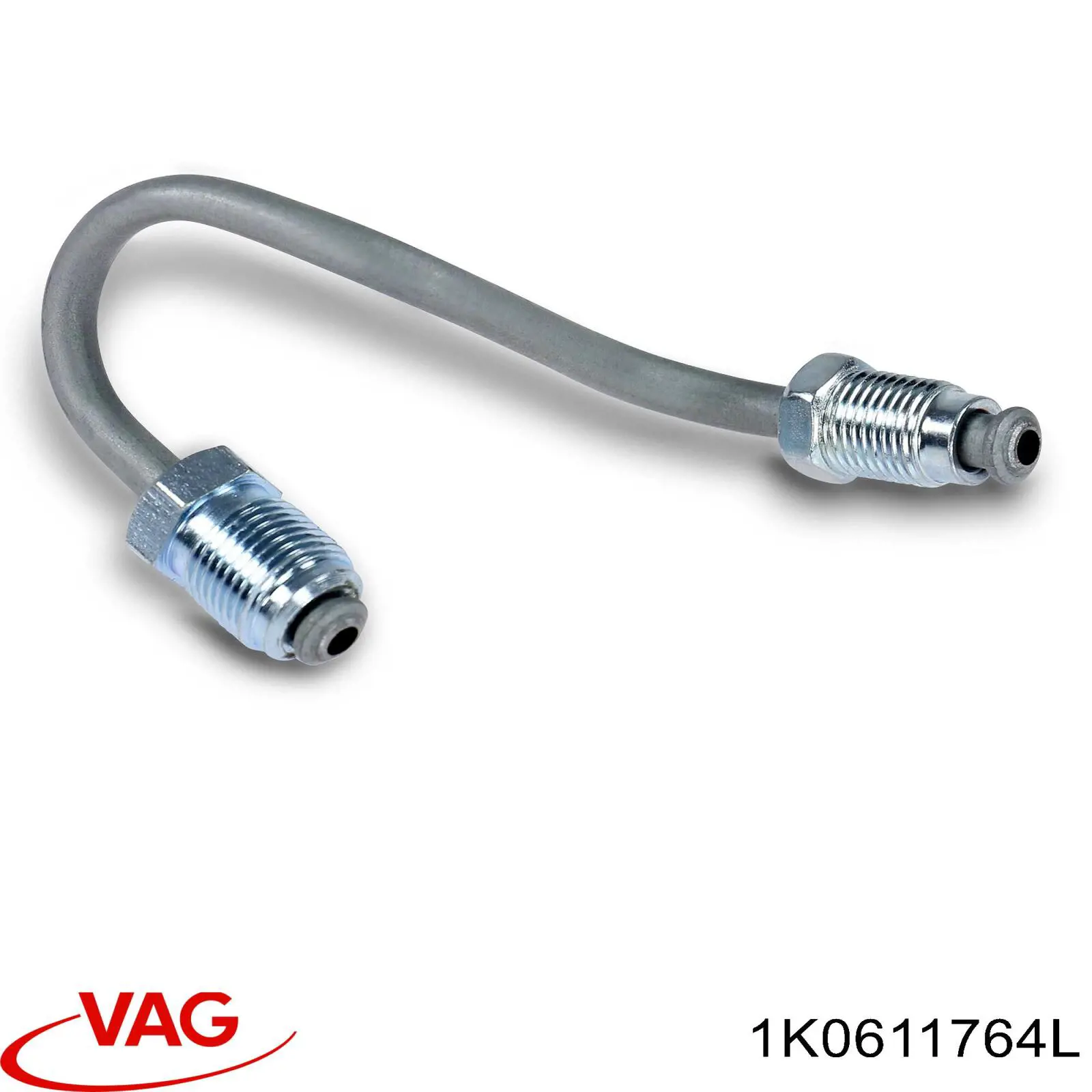 Шланг гальмівний задній, правий VAG 1K0611764L