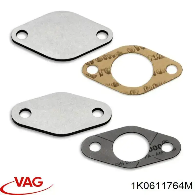 Шланг гальмівний задній, правий VAG 1K0611764M ціна, від 17.29 USD
