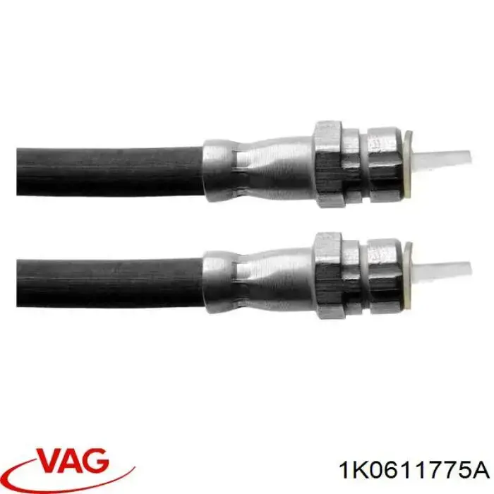 Купити 1K0611775A VAG Шланг гальмівний задній