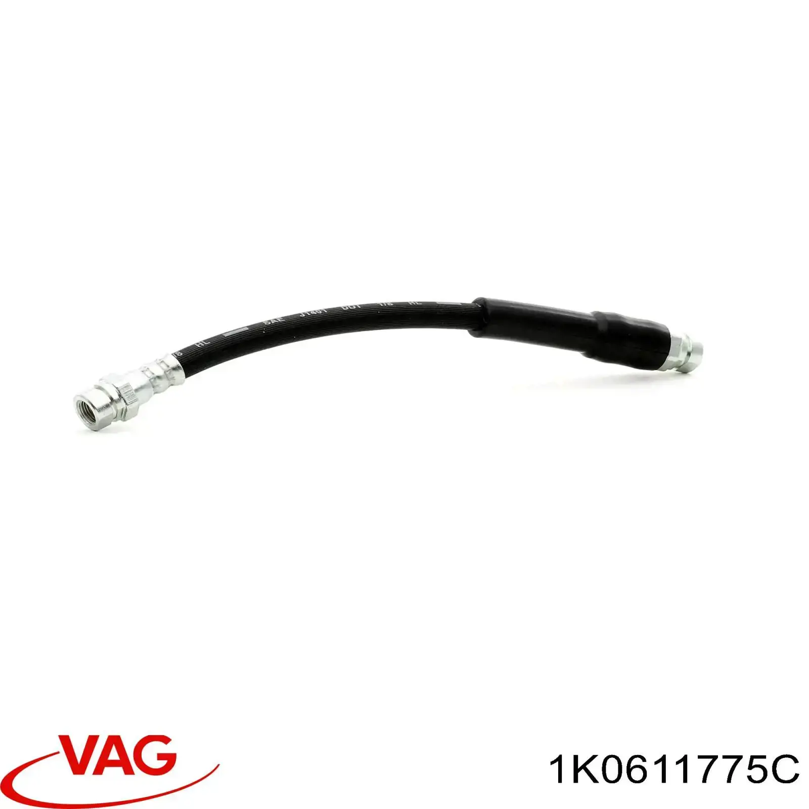 Шланг гальмівний задній 1K0611775C VAG