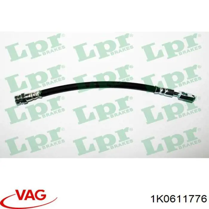 561611776 VAG Шланг гальмівний задній, правий