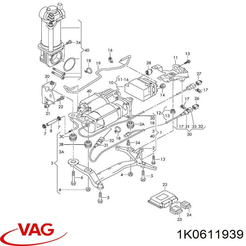 1K0611939 VAG 
