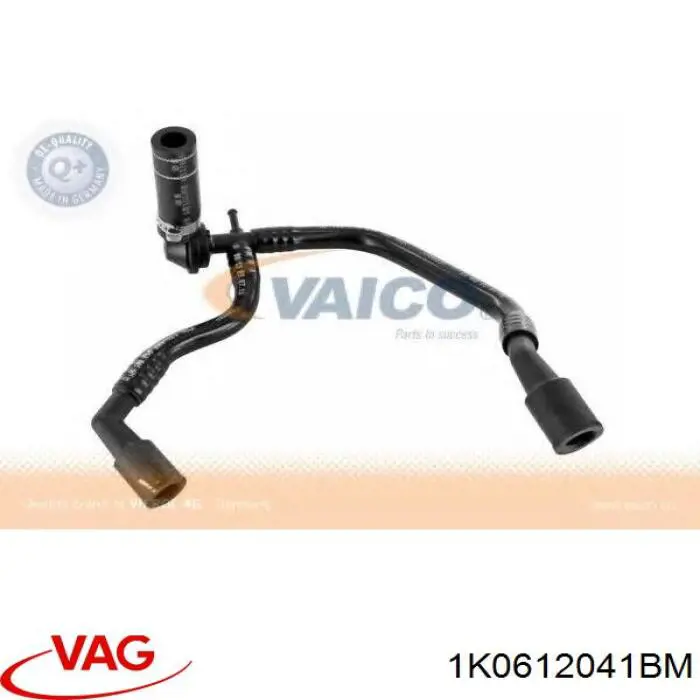 1K0612041BM VAG Шланг (патрубок) вакуумного насоса