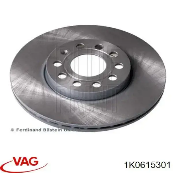 1K0615301 VAG диск гальмівний передній