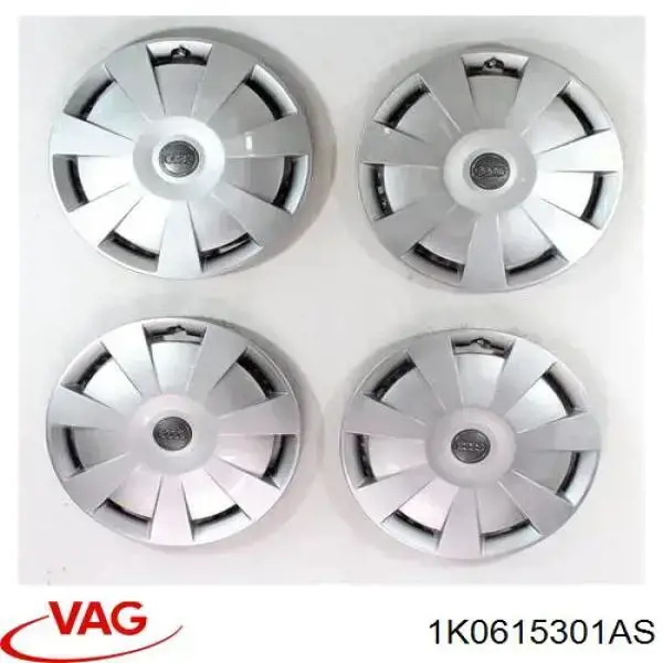 Гальмівні диски передні 1K0615301AS VAG