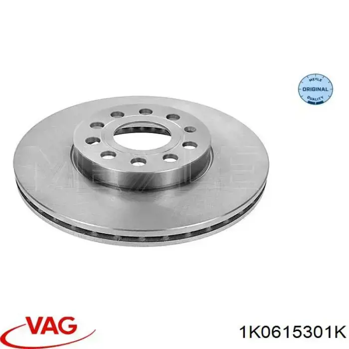 Ремкомплект передніх гальм VAG 1K0615301K ціна, від 19.19 USD