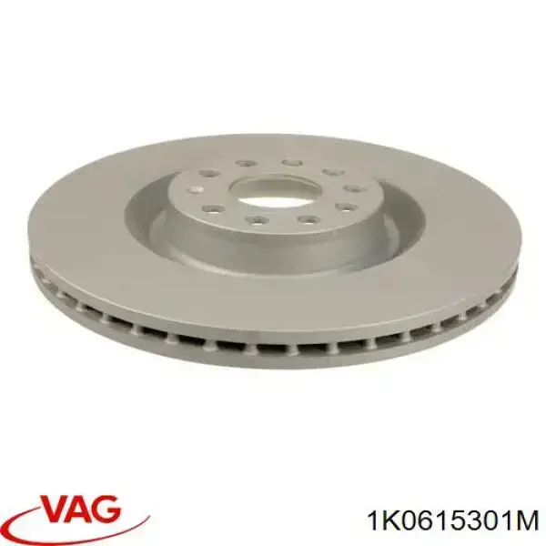 1K0615301M VAG диск гальмівний передній