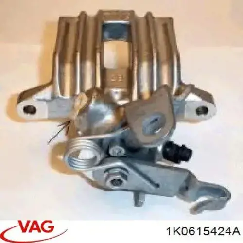 Купити 1K0615424A VAG Супорт задній правий