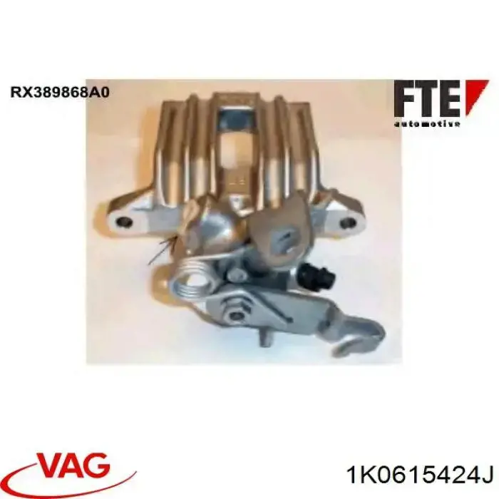 Купити 1K0615424J VAG Супорт задній правий