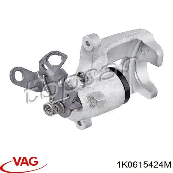 Супорт гальмівний задній правий VAG 1K0615424M