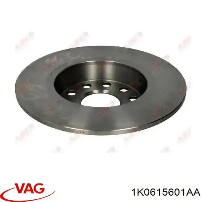 Купити 1K0615601AA VAG Диск заднього гальма