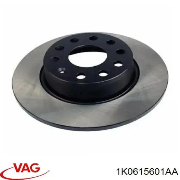 Диск гальмівний задній VAG 1K0615601AA