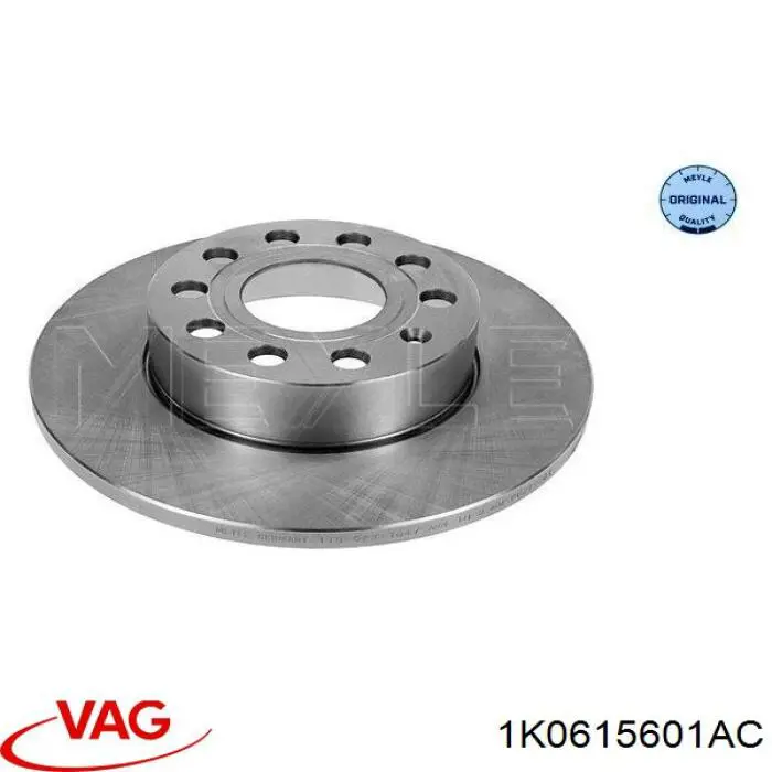 Задні дискові гальма VAG 1K0615601AC ціна, від 12.77 USD