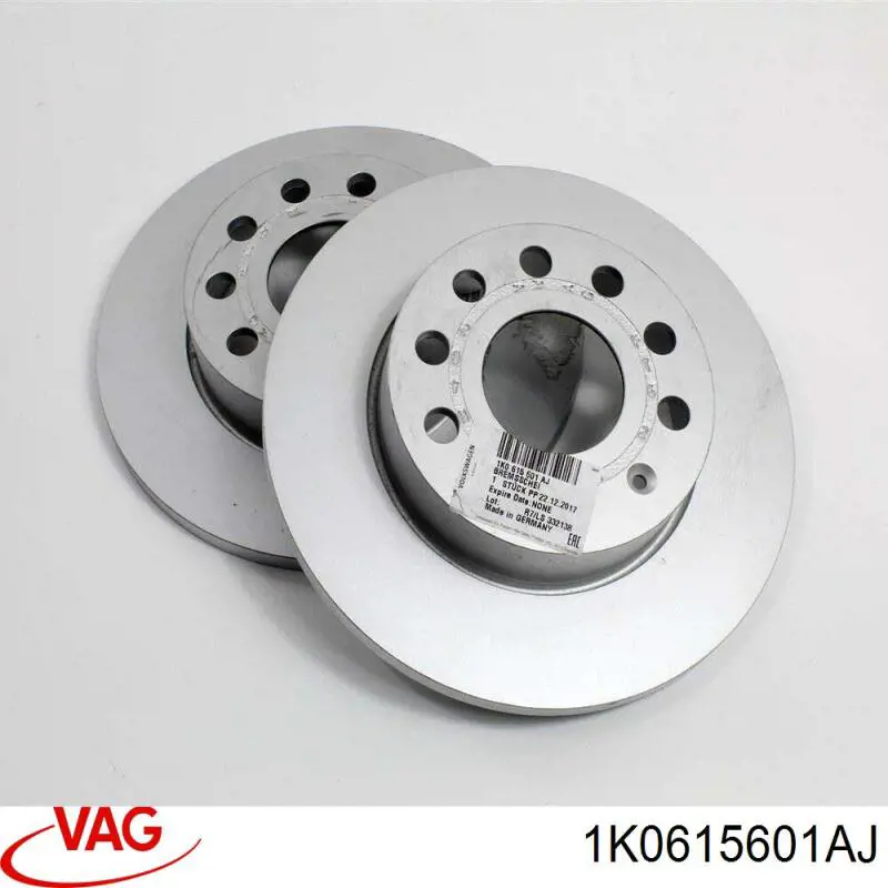 Диск гальмівний задній VAG 1K0615601AJ