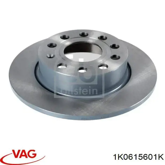 Задні дискові гальма VAG 1K0615601K ціна, від 18.30 USD