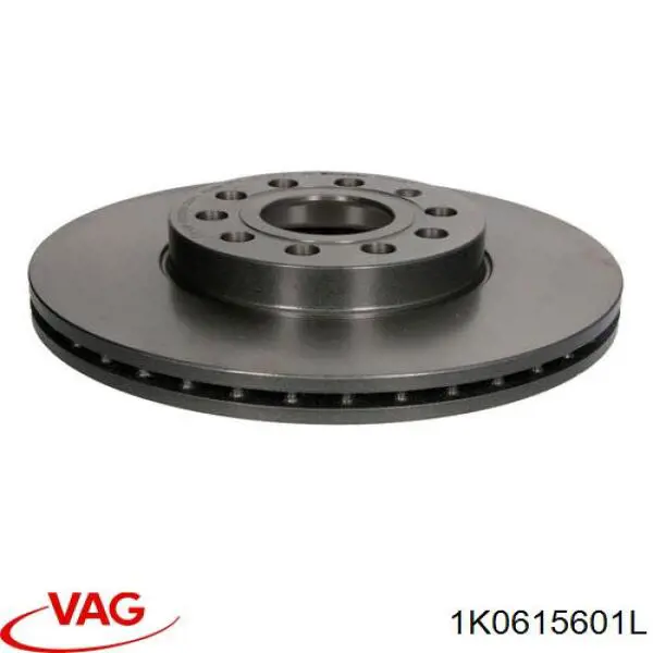 Купити 1K0615601L VAG Диск заднього гальма