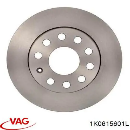Задні дискові гальма VAG 1K0615601L ціна, від 17.74 USD