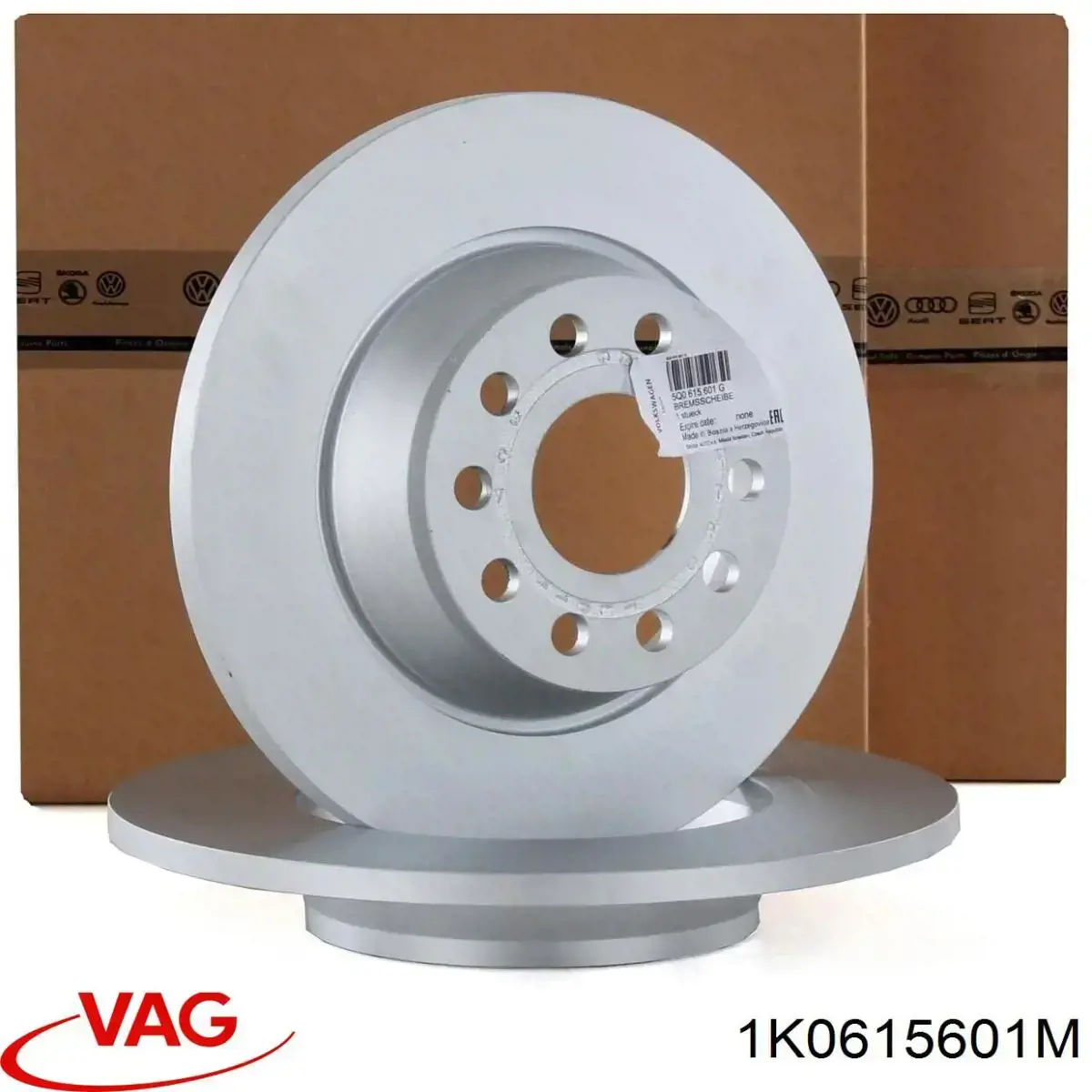 1K0615601M VAG Дискові гальма