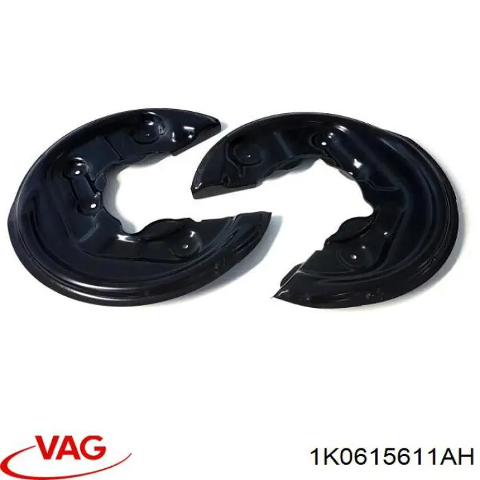 Купити 1K0615611AH VAG Захист гальмівного диска заднього, лівого