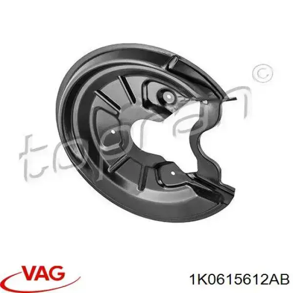 Купити 1K0615612AB VAG Захист гальмівного диска заднього, правого
