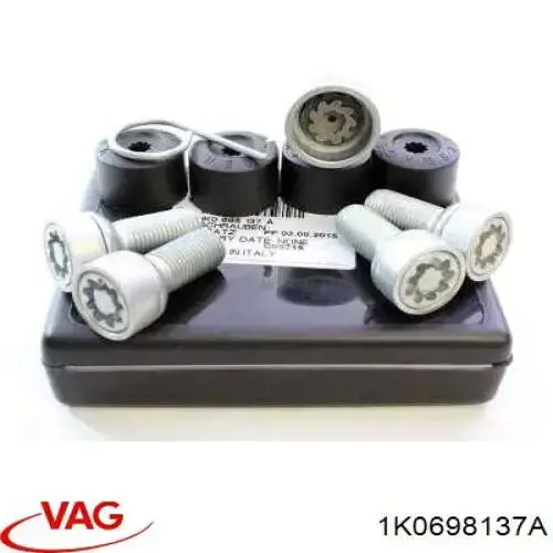 Купити 1K0698139521 VAG Колісний болт