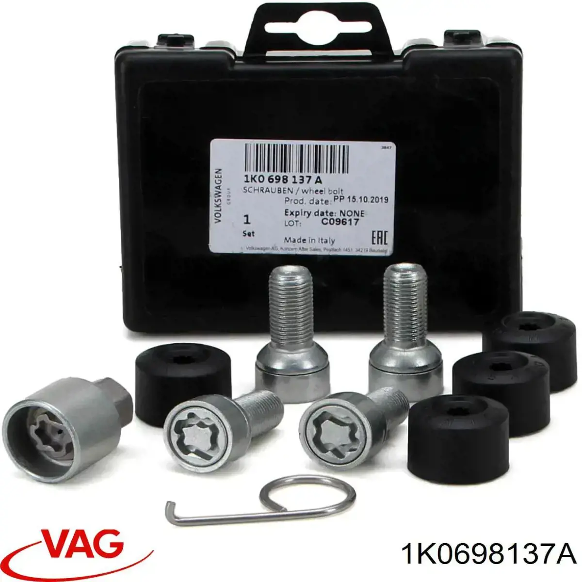 Болти колісні Volkswagen Golf PLUS VI