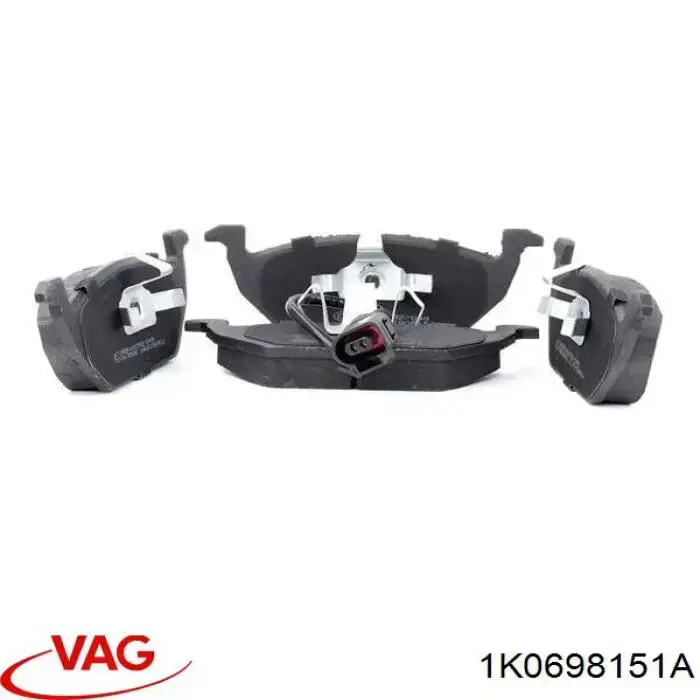 Тормозні колодки VAG 1K0698151A