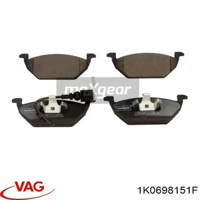 Тормозні колодки VAG 1K0698151F