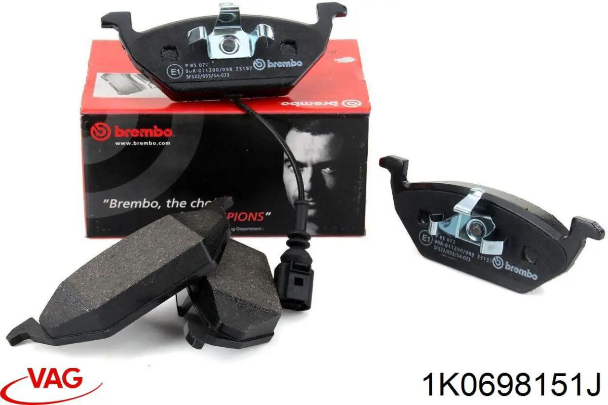 Тормозні колодки VAG 1K0698151J
