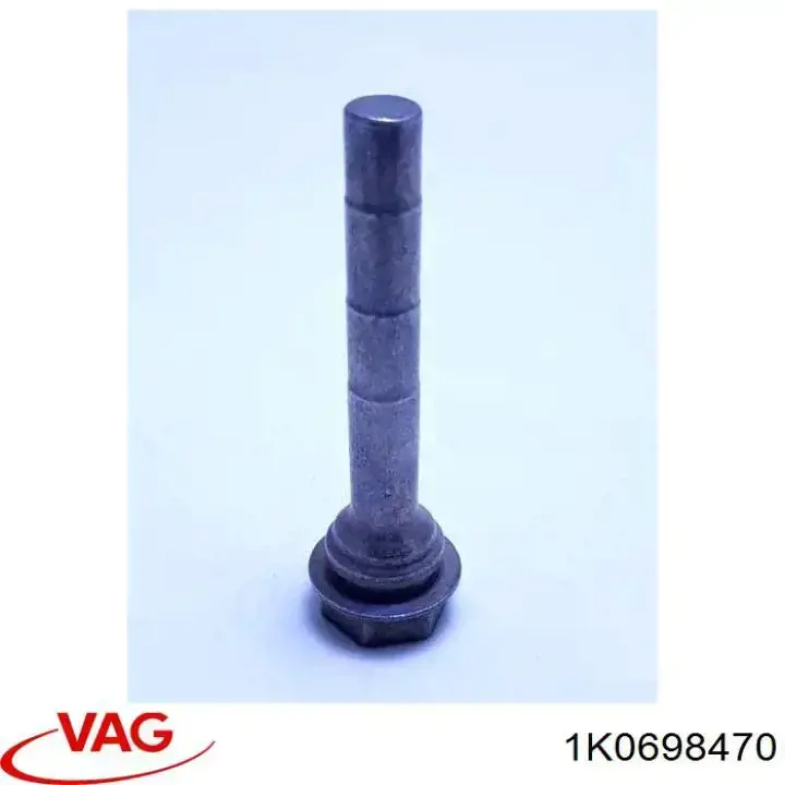 Пильник направляючої супортугальмівного, заднього VAG 1K0698470