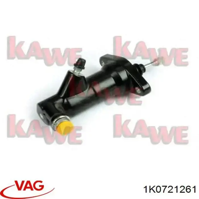 Циліндр зчеплення, робочий VAG 1K0721261